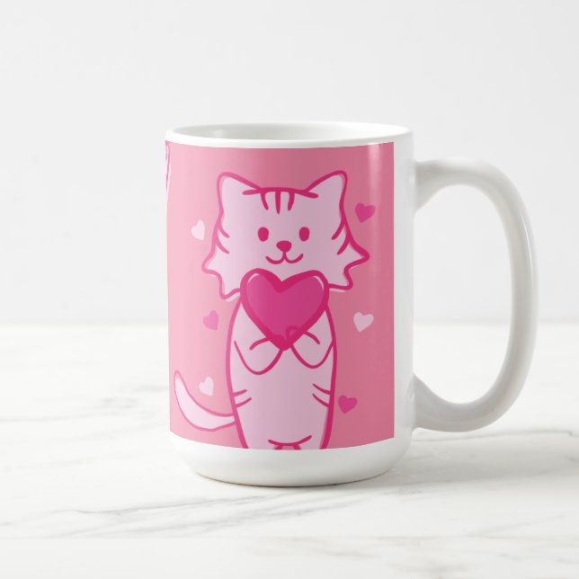 Personlig I Kärlek You Brev Valentines day Mugg (Höger)