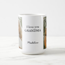 Personlig "I Kärlek You Grandma" Photo Mugg