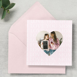 Personlig I Kärlek You Mamma Heart Photo