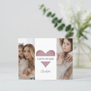 Personlig 'I Kärlek You Mamma' kort