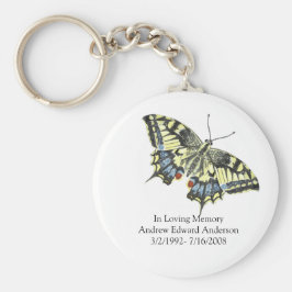 Personlig i minnesanteckning för Loving Memory But Nyckelring