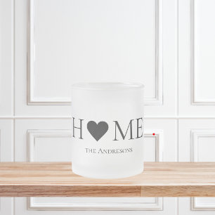 Personlig i modern Minimal hemfamilj Frostad Glasmugg