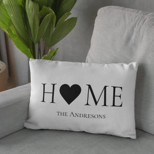 Personlig i modern Minimal hemfamilj Prydnadskudde
