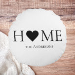 Personlig i modern Minimal hemfamilj Rund Kudde<br><div class="desc">Välkommen till vår moderna samling av minimala hemfamiljer på Zazzle - perfektens destination för personliger som höjer ditt hem och firar familjeband. Vårt genomtänkta urval av produkter blandar sömlöst ihop contemporaryns design med familjens värme och skapar ett unikt och snyggtens beröring för dina livsmiljöer.</div>