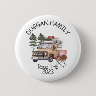 Personlig i Monogram Family Road Resa Knapp