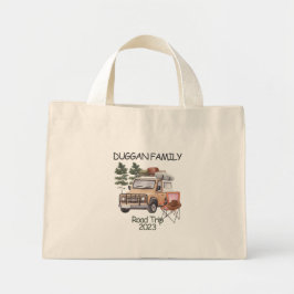Personlig i Monogram Family Road Resa Mini Tygkasse