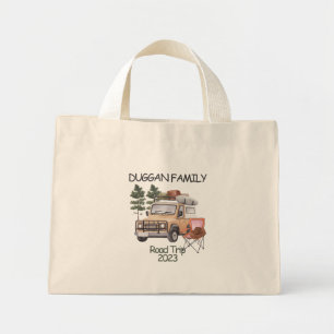 Personlig i Monogram Family Road Resa Mini Tygkasse