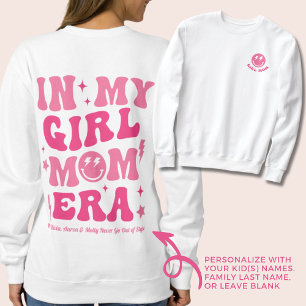 Personlig i Rosa i Mamma Era Sweatshirt T Shirt