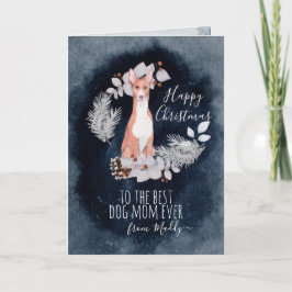 Personlig Ibizan Hound-jul Mamma Helgkort