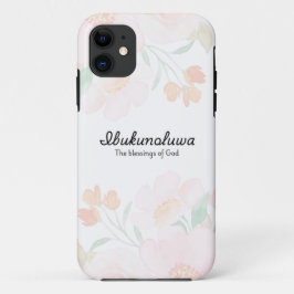 Personlig Ibukunoluwa iphone case