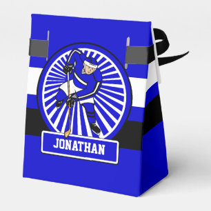 Personlig Ice Hockey Player Blue Presentaskar