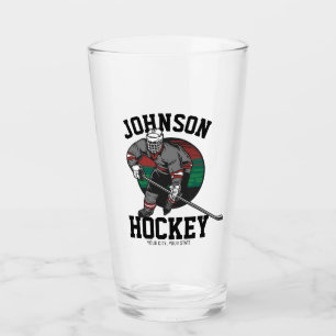 Personlig Ice Hockey Player Team Idrottsman Namn Glaskopp