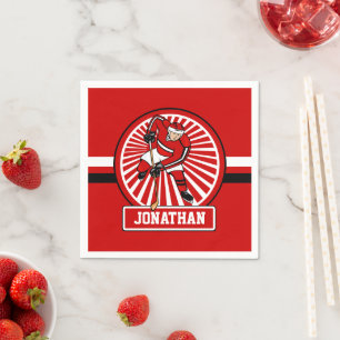 Personlig Ice Hockey-spelare Pappersservett