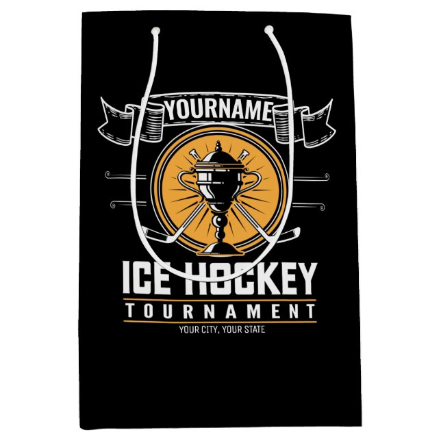 Personlig Ice Hockey Trophy Player Team Game (Framsidan)