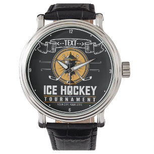 Personlig Ice Hockey Trophy Player Team Game Armbandsur