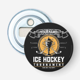 Personlig Ice Hockey Trophy Player Team Game Flasköppnare