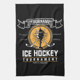 Personlig Ice Hockey Trophy Player Team Game Kökshandduk