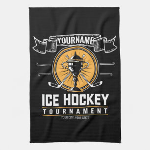 Personlig Ice Hockey Trophy Player Team Game Kökshandduk