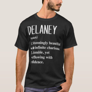 Personlig-ID för Delaney First Namn Definition Gif T Shirt