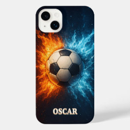 Personlig idrott/fotboll iPhone 14 Plus-fodral