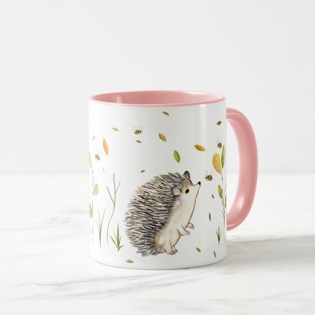 Personlig igelkott mugg (Framsida höger)