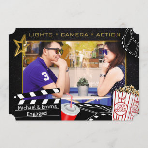 Personlig inbjudan som filmstjärna