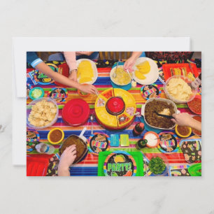 Personlig inbjudan till Taco Fiesta-fest
