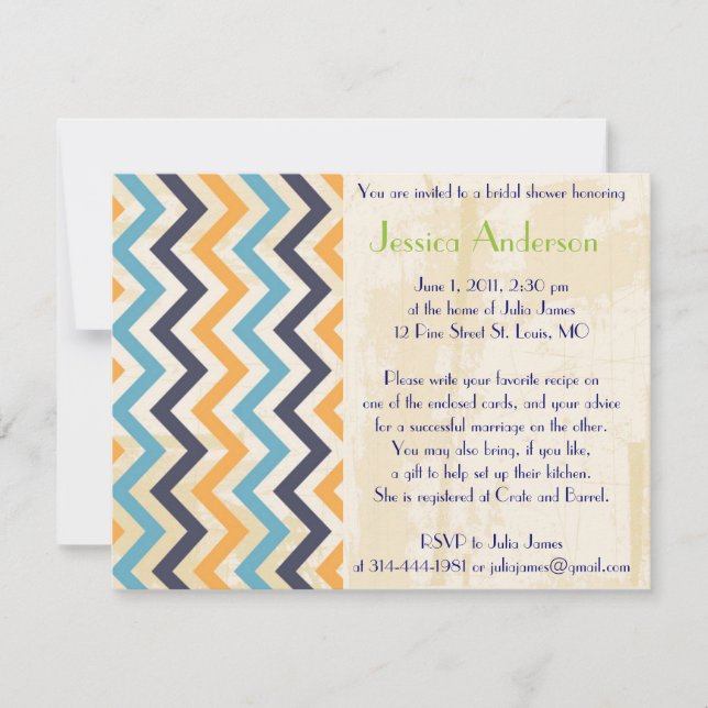 Personlig Inbjudningskort för möhippa (Framsida)