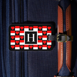 Personlig Indonesien Indonesien Flagga Anpassnings Bagagebricka