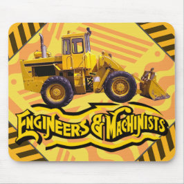 Personlig Ingenjör och Machinister Construction Musmatta