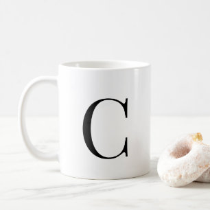 Personlig Initial och Namn Mugg