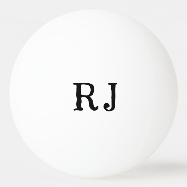 Personlig Initialer TENNIS BOLLAR (Framsidan)
