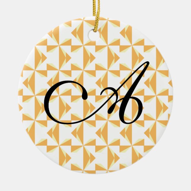 Personlig Inledande knumpkin Pinjul Julgransprydnad Keramik (Framsidan)