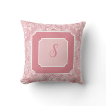 Personlig Inledande Rosa Square Dekorativ kudde