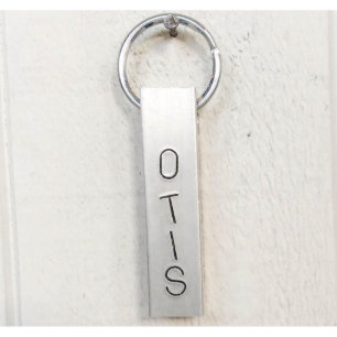 Personlig inristad Aluminum pub Keychain