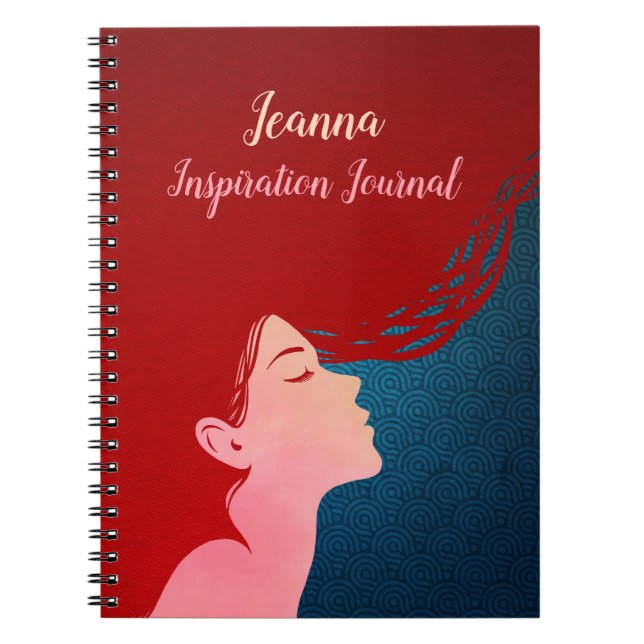 Personlig inspiration Journal Anteckningsbok (Framsidan)