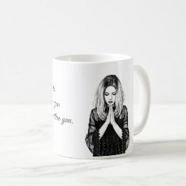 Personlig inspirerande citat-mugg kaffemugg
