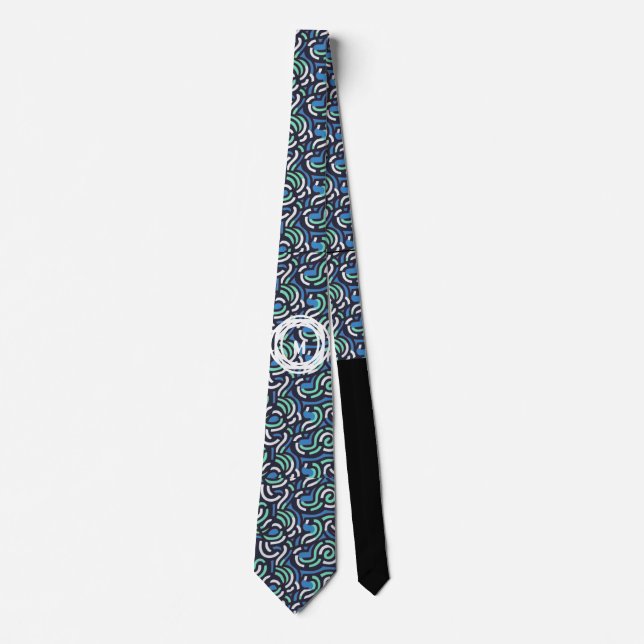 Personlig Interlocking Circular Mönster Slips (Framsida)