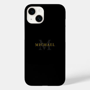 Personlig iPhone 14 Fodral med Namn och initial