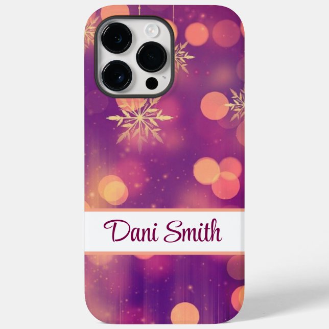 Personlig iPhone 14 Pro Max fodral (Baksida)