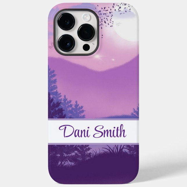 Personlig iPhone 14 Pro Max fodral (Baksida)