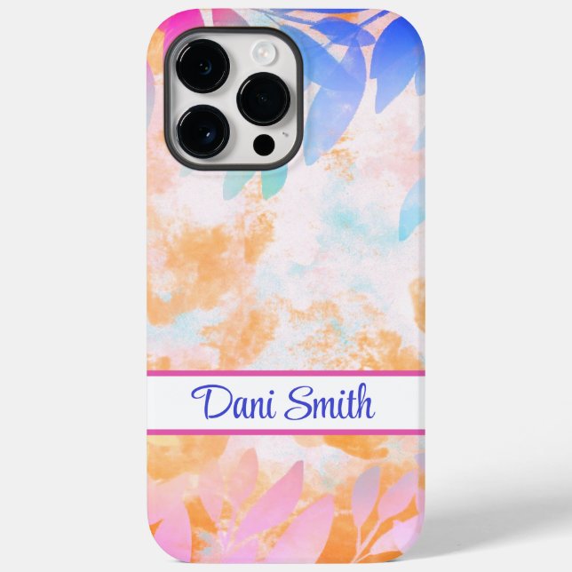 Personlig iPhone 14 Pro Max fodral (Baksida)