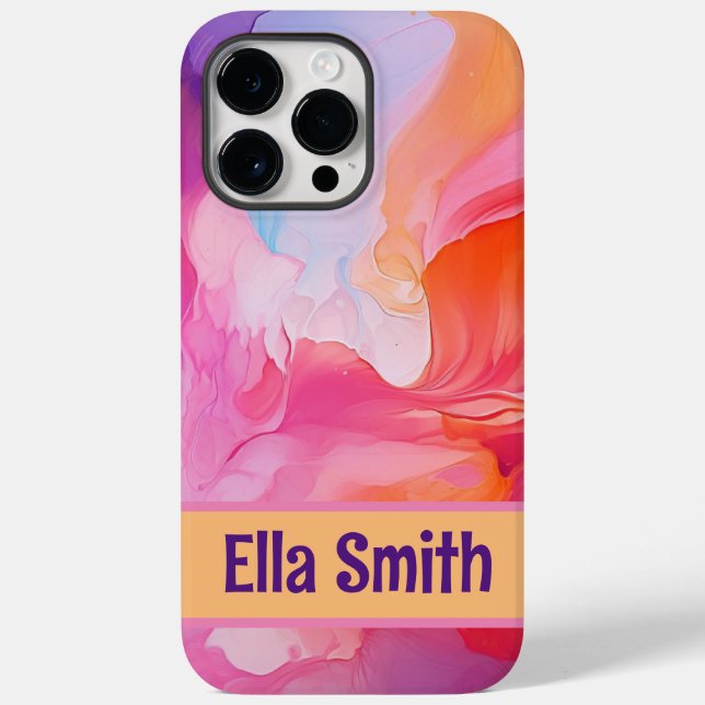 Personlig iPhone 14 Pro Max fodral (Baksida)