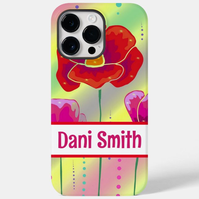 Personlig iPhone 14 Pro Max fodral (Baksida)