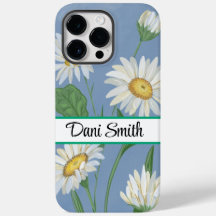 Personlig iPhone 14 Pro Max fodral blommigt