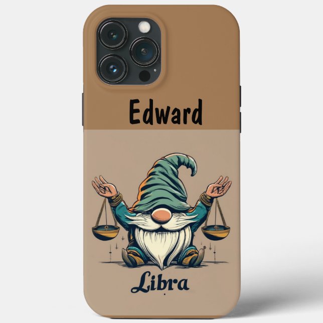Personlig Iphone case, Gnome Iphone case (Baksida)
