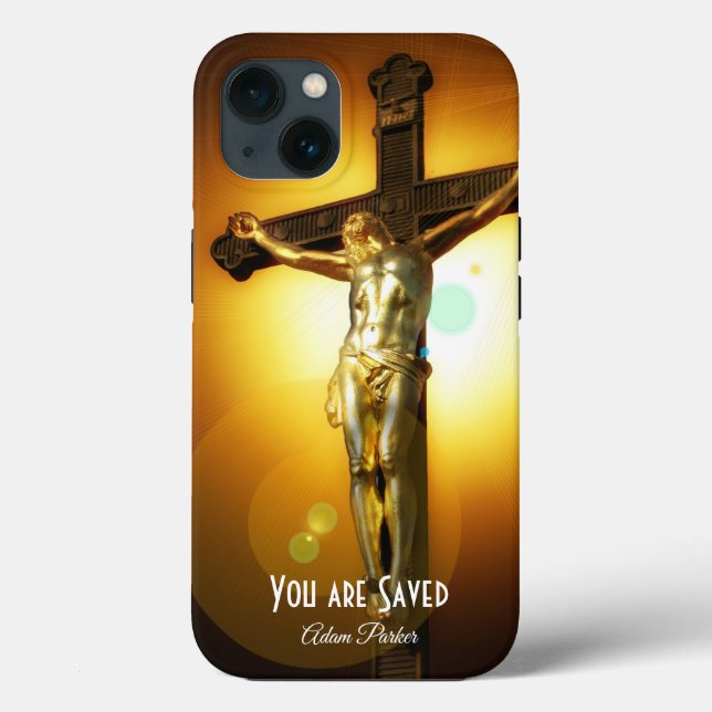 Personlig iphone case Jesus Kor (Baksida)