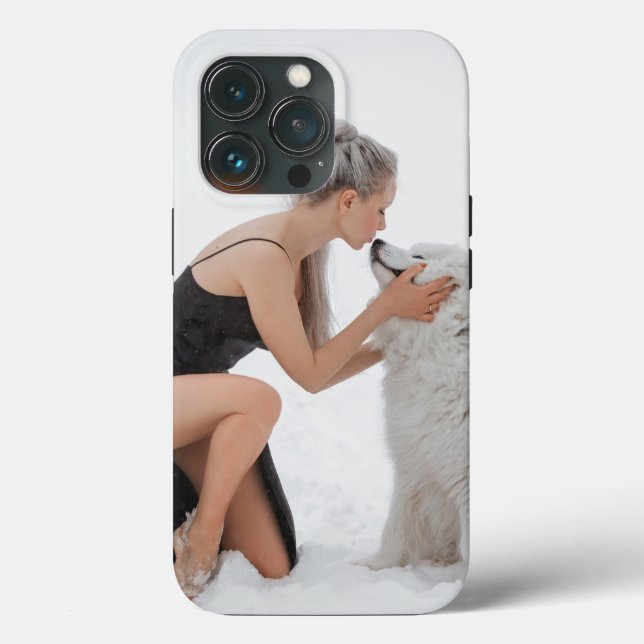 Personlig iPhone-fodral med anpassad bild (Baksida )