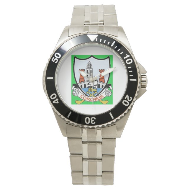 Personlig Irish County Manar vaktches Co.Kork. Armbandsur (Framsida)