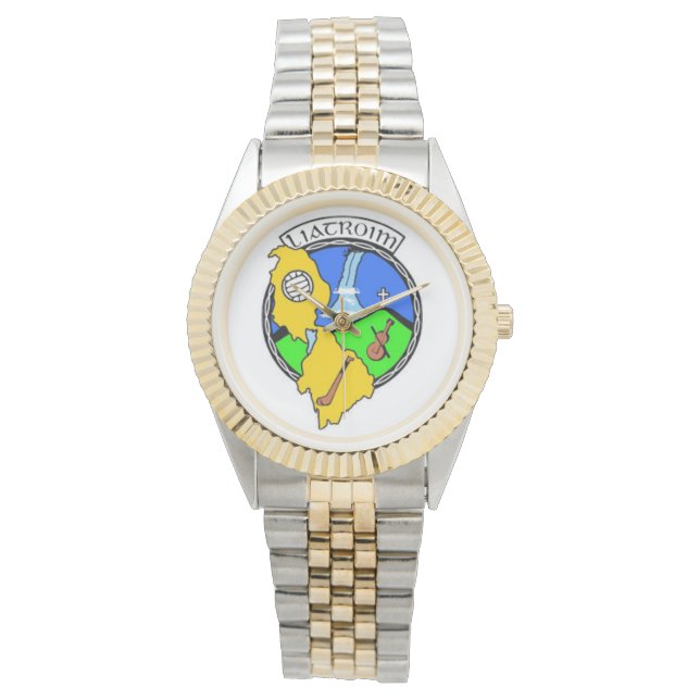 Personlig Irish County Manar vaktches Co.Leitrim Armbandsur (Framsida)